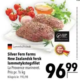 CITTI Markt Silver Fern Farms New Zealandsk fersk lammetykstegsfilet Angebot