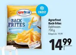 CITTI Markt Agrarfrost Back-frites Angebot
