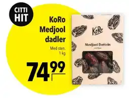 CITTI Markt KoRo Medjool dadler Angebot