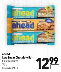 CITTI Markt ahead Low Sugar Chocolate Bar Angebot