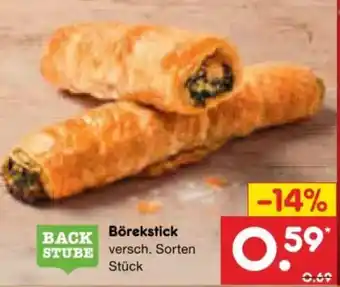 Netto Marken-Discount BACK STUBE Börekstick Angebot