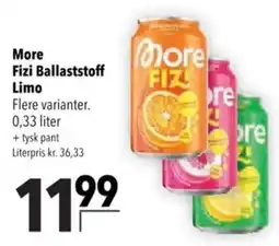 CITTI Markt More Fizi Ballaststoff Limo Angebot