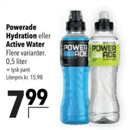 CITTI Markt Powerade Hydration eller Active Water Angebot