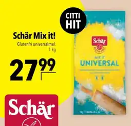 CITTI Markt Schär Mix it! Glutenfrei universalmel. Angebot