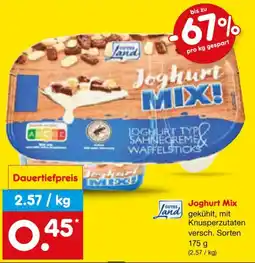 Netto Marken-Discount Gutes Land Joghurt Mix Angebot