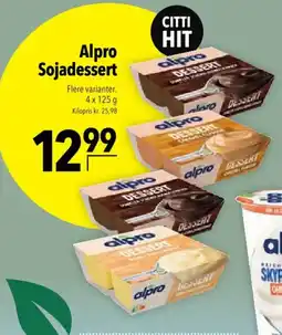 CITTI Markt Alpro Sojadessert Angebot