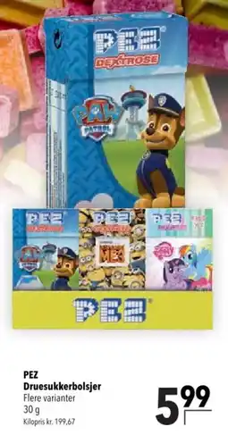CITTI Markt PEZ Druesukkerbolsjer Angebot
