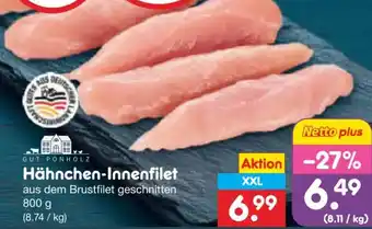 Netto Marken-Discount GUT PONHOLZ Hähnchen-Innenfilet Angebot