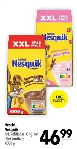 CITTI Markt Nestlé Nesquik XXL Refillpose, Original eller Jordbær Angebot