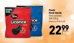 CITTI Markt Panda Finsk lakrids Angebot