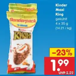Netto Marken-Discount Kinder Maxi King Angebot