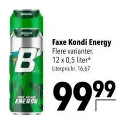 CITTI Markt Faxe Kondi Energy Angebot