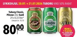 CITTI Markt Tuborg Classic, Pilsner eller Guld Angebot
