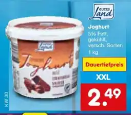 Netto Marken-Discount Gutes Land Joghurt Angebot