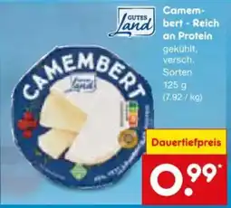 Netto Marken-Discount Camembert Gutes Land Angebot