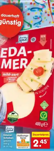 Netto Marken-Discount Gutes Land Edamer Scheiben Angebot