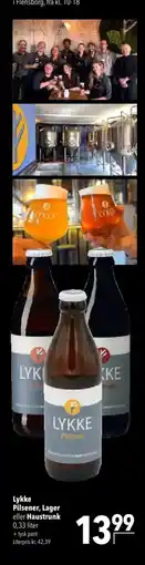 CITTI Markt LYKKE Pilsener Angebot