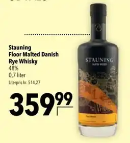 CITTI Markt Stauning Floor Malted Danish Rye Whisky Angebot