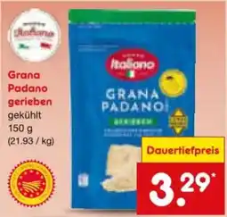 Netto Marken-Discount Grana Padano gerieben Angebot
