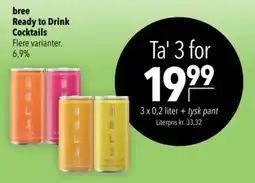 CITTI Markt bree Ready to Drink Cocktails Angebot