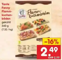 Netto Marken-Discount Tante Fanny Flammkuchenböden Angebot