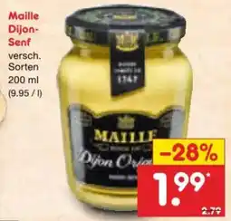 Netto Marken-Discount Maille Dijon-Senf Angebot