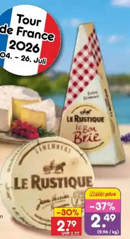 Netto Marken-Discount LE RUSTIQUE le Bon Brie Angebot