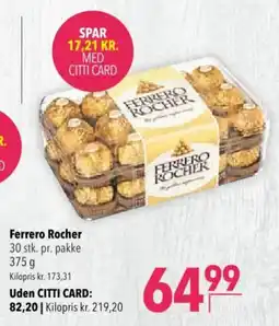 CITTI Markt Ferrero Rocher Angebot