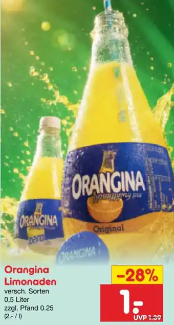 Netto Marken-Discount Orangina Limonaden Angebot