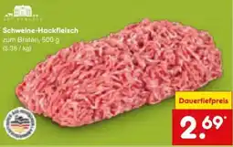 Netto Marken-Discount GUT PONHOLT Schweine-Hackfleisch Angebot