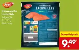 Netto Marken-Discount Sea! Norwegische Lachsfilets Angebot