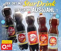 Netto Marken-Discount StarDrink Cola, Cola Light, Cola Zero, Cola Mix oder Cola Mix Zero Angebot