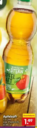 Netto Marken-Discount Apfelsaft Angebot