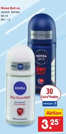 Netto Marken-Discount Nivea Roll-on Angebot