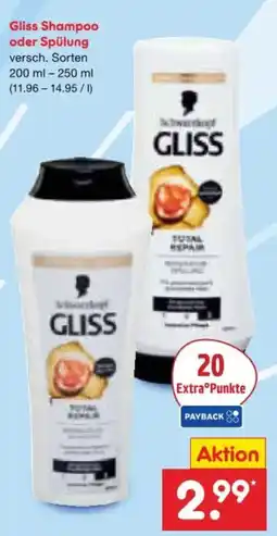 Netto Marken-Discount Schwarzkopf GLISS Angebot