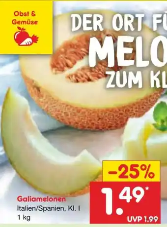 Netto Marken-Discount Galiamelonen Angebot