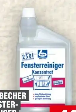 Handelshof Dr. Becher Fensterreiniger Konzentrat Angebot