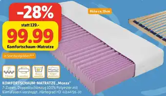 SCONTO Komfortschaum-matratze ,,monza" Angebot