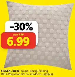 SCONTO Kissen ,,biene" Angebot