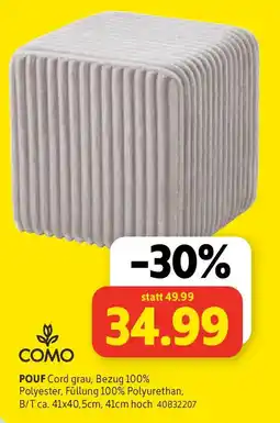 SCONTO Como pouf Angebot