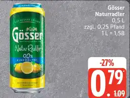 Edeka Gösser Natur Radler 0,0% Angebot
