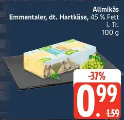 Edeka Allmikäs Emmentaler Angebot