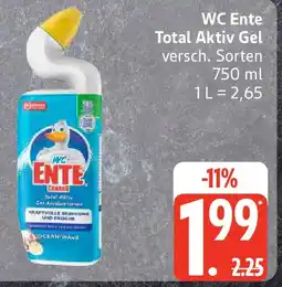 Edeka WC Ente Total Aktiv Gel Angebot