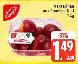 Edeka GUT& GÜNSTIG Nektarinen Angebot
