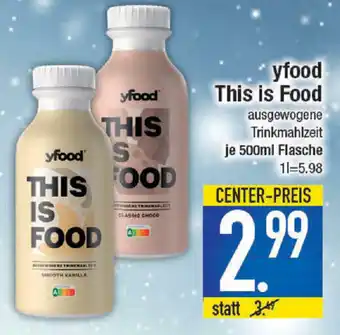 E-Center yFood This is Food 500ml Angebot