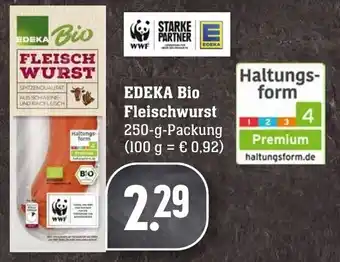 Edeka Neukauf Edeka Bio Fleischwurst 250g Angebot