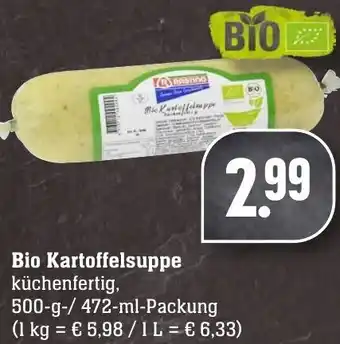 Edeka Neukauf Bio Kartoffelsuppe 500g/472ml Angebot