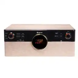 Netto Marken-Discount Denver MRD-180 Musiksystem–FM Radio, Kassetten, Bluetooth, Holz, braun Angebot