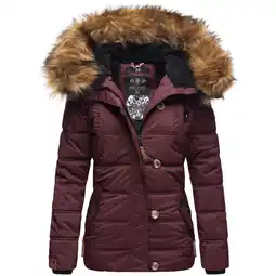 Netto Marken-Discount NAVAHOO Damen Stylische Winterjacke Steppjacke mit Kunstpelz Kapuze Zoja Angebot