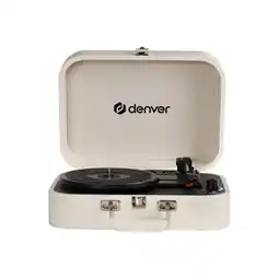 Netto Marken-Discount Denver VPL-130 Plattenspieler mit integriertem Lautsprecher, weiß Angebot